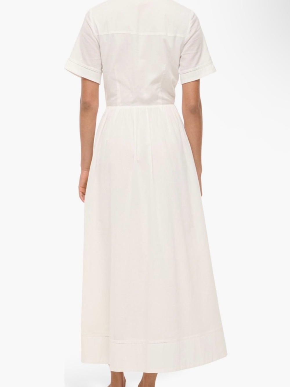 Staud Meryl Cotton Poplin  Midi Dress NWT Sz 0 - Picture 2 of 7